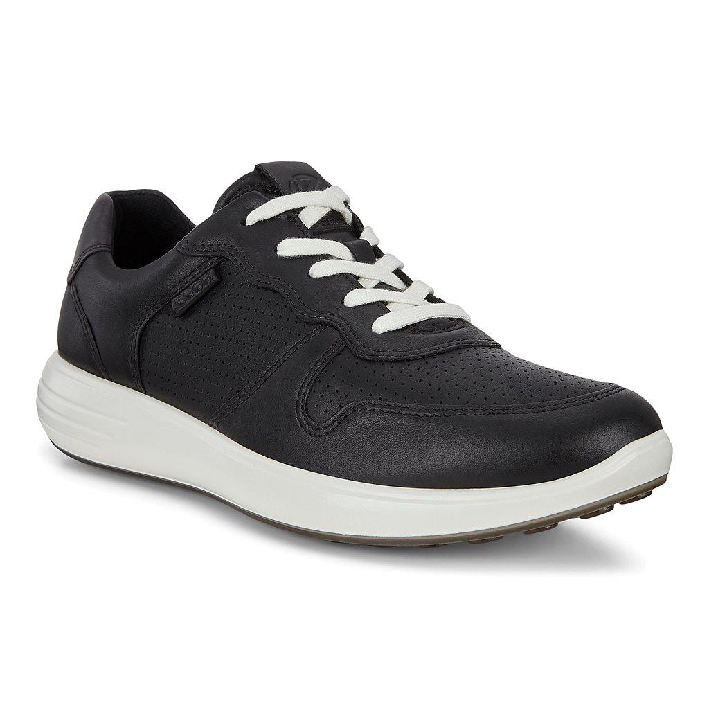 Baskets Ecco Soft 7 Runner Homme Noir 9346-XIPFK